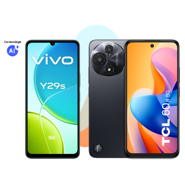 Con tecnologia AI VIVO Y29s 5G e TCL 60R 5G
